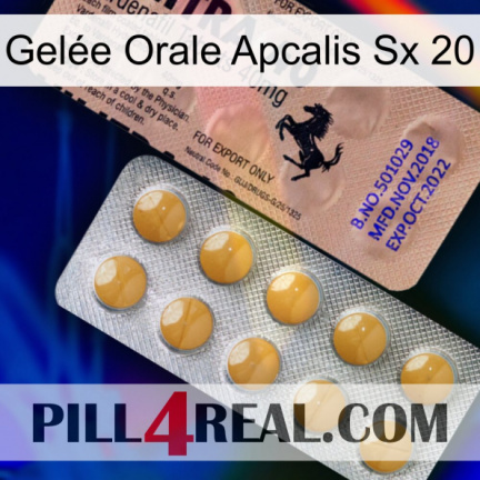 Gelée Orale Apcalis Sx 20 41